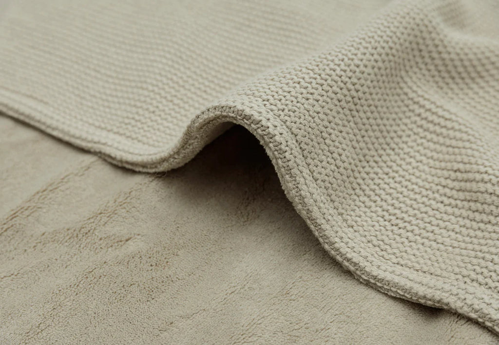 Jollein | Deken 75x100cm Basic Knit - Fleece | Olive Green