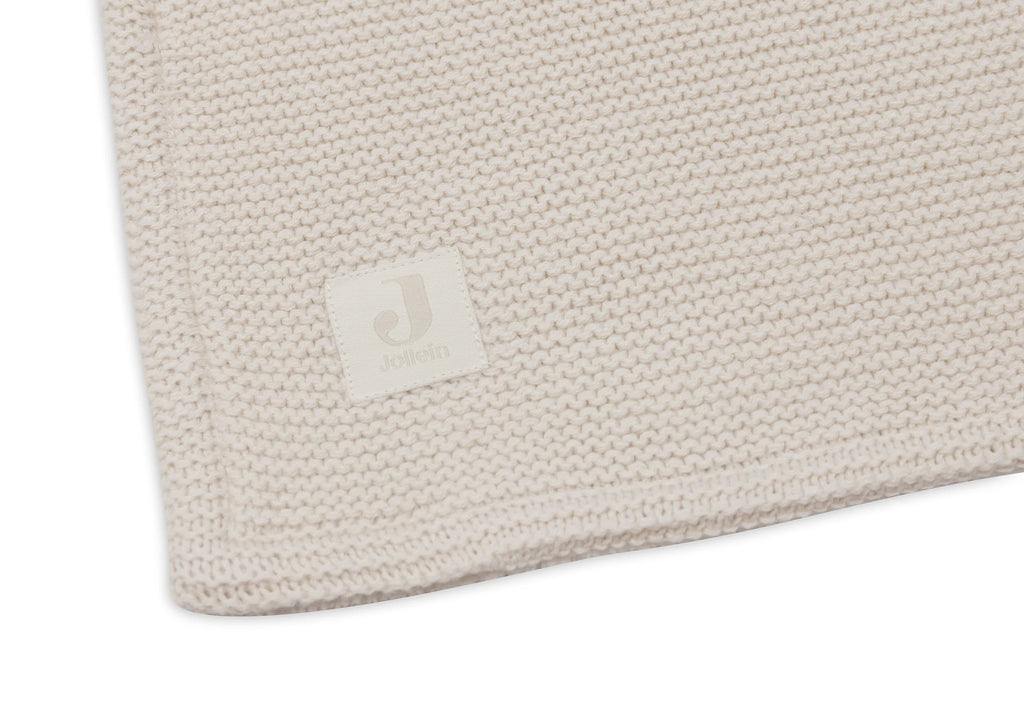 Jollein | Deken 75x100cm Basic Knit - Fleece | Nougat