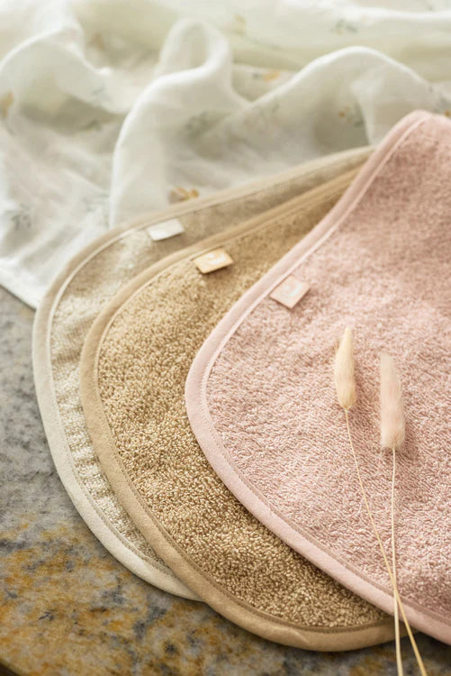 Jollein | Slab Badstof | Rose/Nougat/Biscuit - 3pack