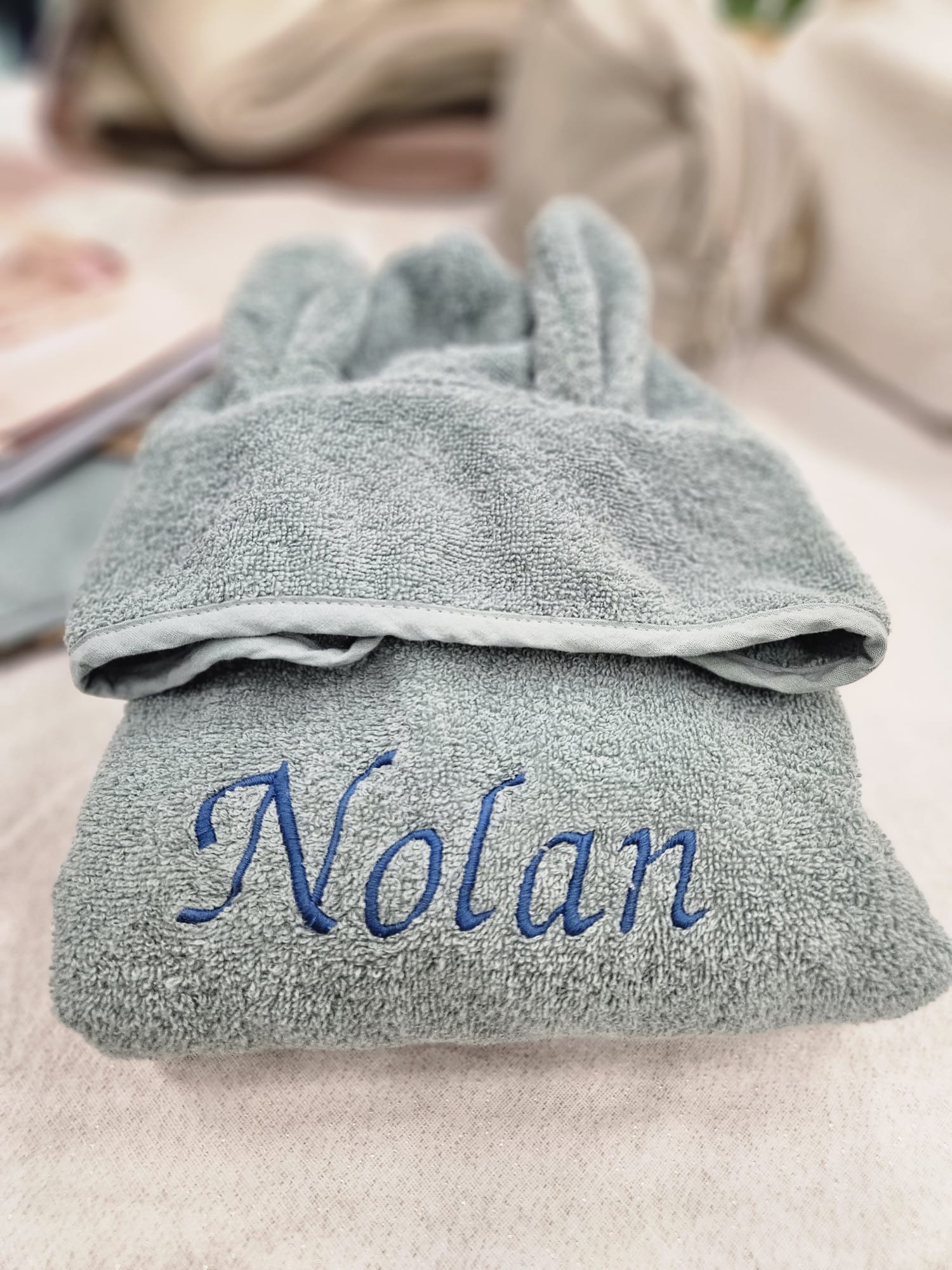 Jollein | Badponcho | Biscuit