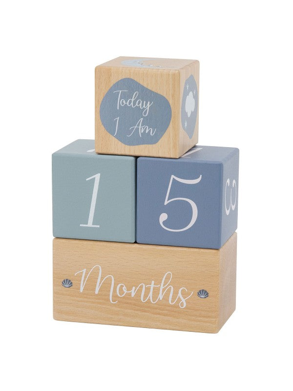 Label Label - Milestone Blokken - Blauw