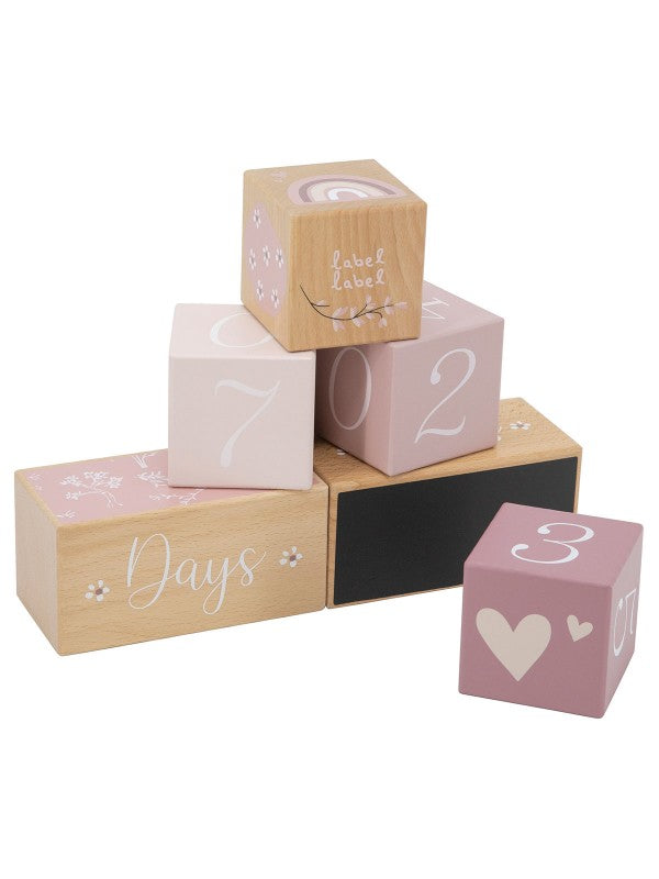 Label Label - Milestone Blokken - Roze