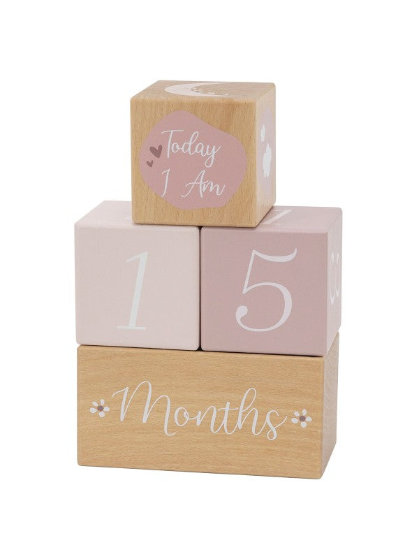 Label Label - Milestone Blokken - Roze