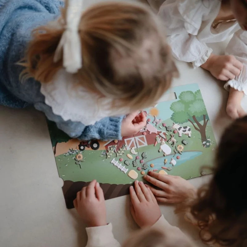 Mushie | Herbruikbaar Stickerboek | Diverse Thema's