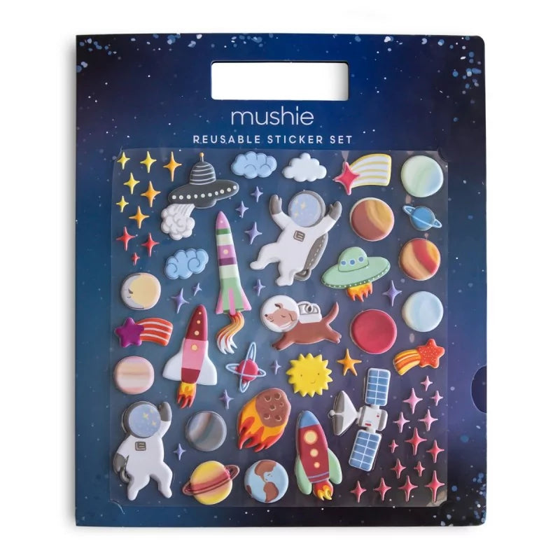 Mushie | Herbruikbaar Stickerboek | Diverse Thema's