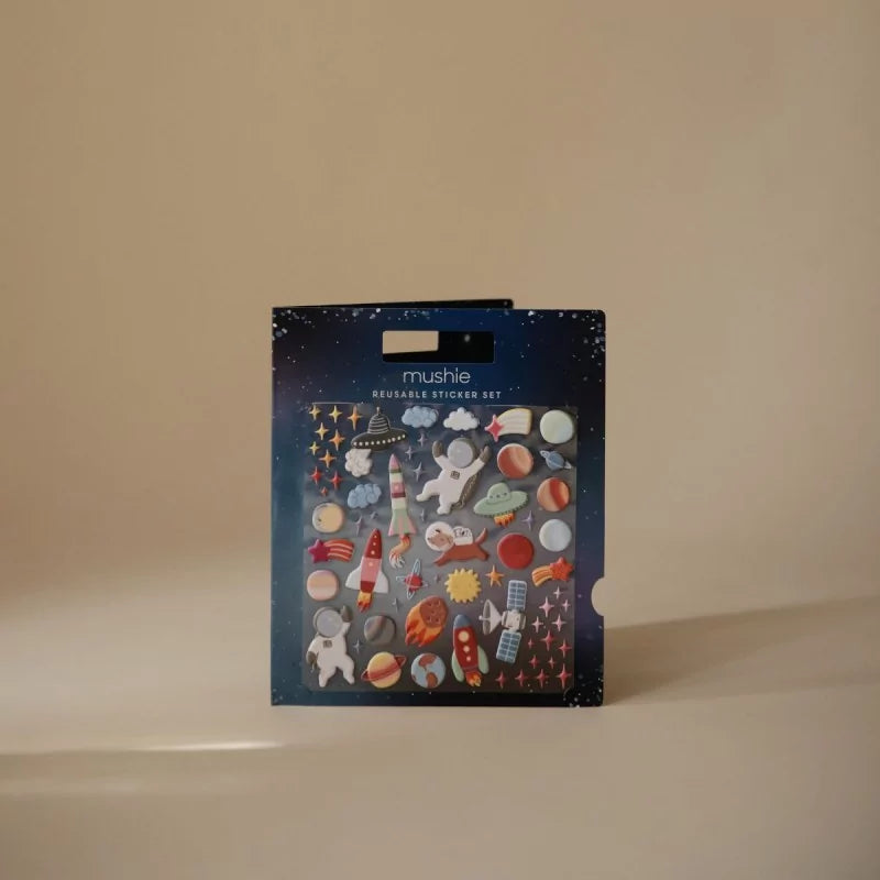 Mushie | Herbruikbaar Stickerboek | Diverse Thema's