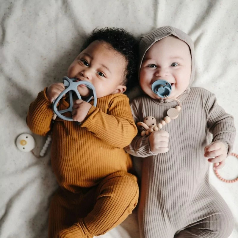 Mushie - Bijtring Bal Blauw