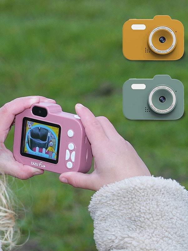 Zazu digitale camera | geel