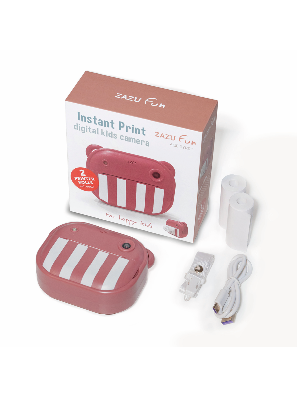 Zazu Kids Instant Camera Printer | Roze